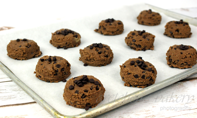 Double Chocolate Chip Cookies~ vegan