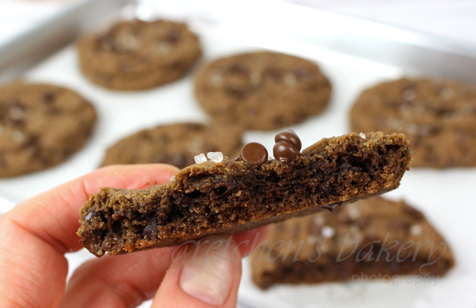 Double Chocolate Chip Cookies~ vegan