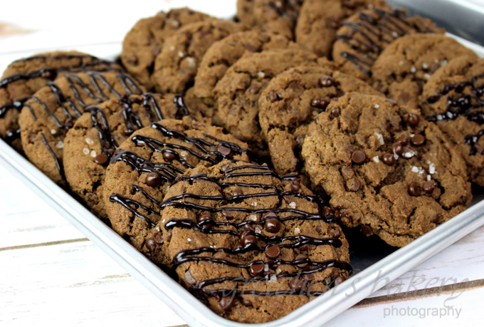 Double Chocolate Chip Cookies~ vegan