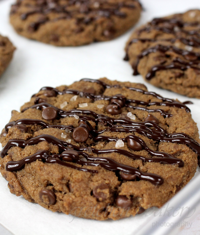 Double Chocolate Chip Cookies~ vegan