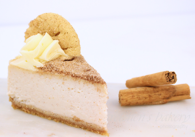 Vegan Snickerdoodle Cheesecake 