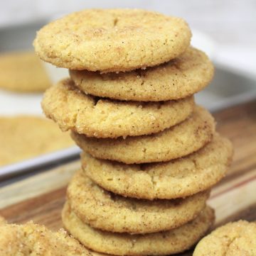 Vegan Snickerdoodle Cookies