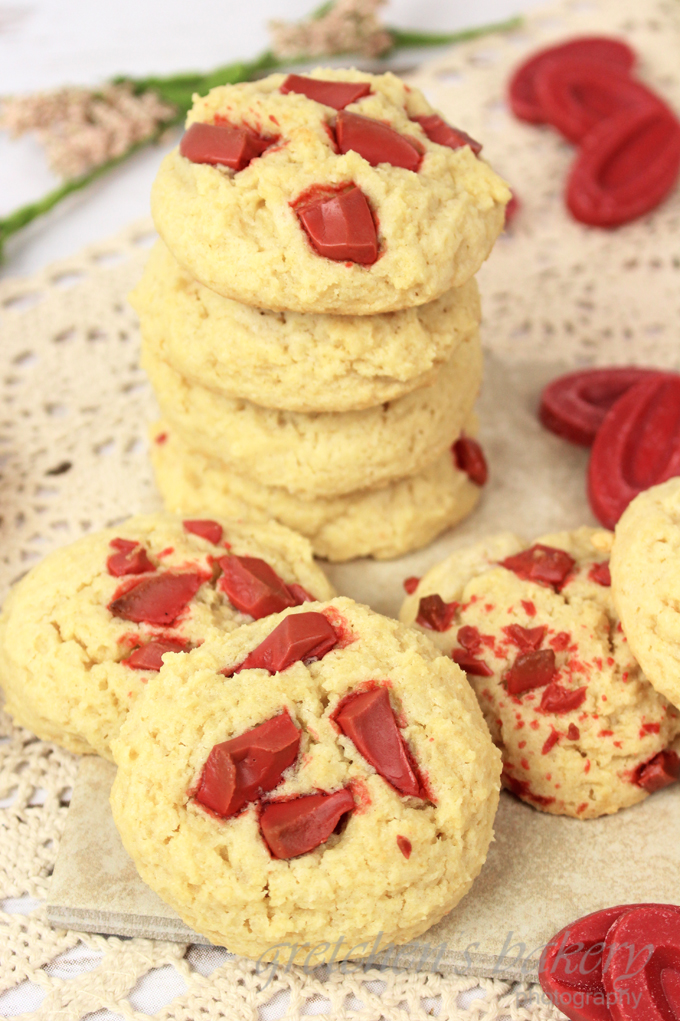 Strawberry Cheesecake Cookies Vegan