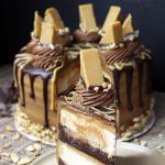 Death by Peanut Butter Fudge Brownie Cheesecake ~ Vegan