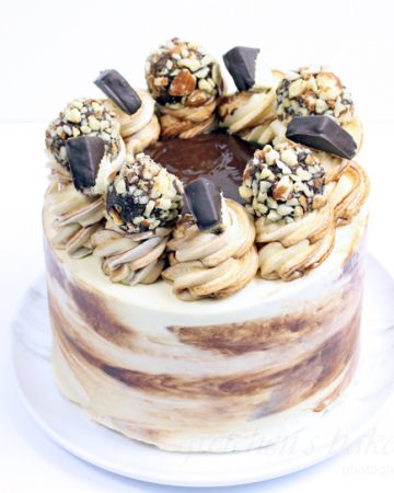 Chocolate Mousse Cake ~ Almond Sponge Cake