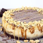 Vegan Snickers Cheesecake