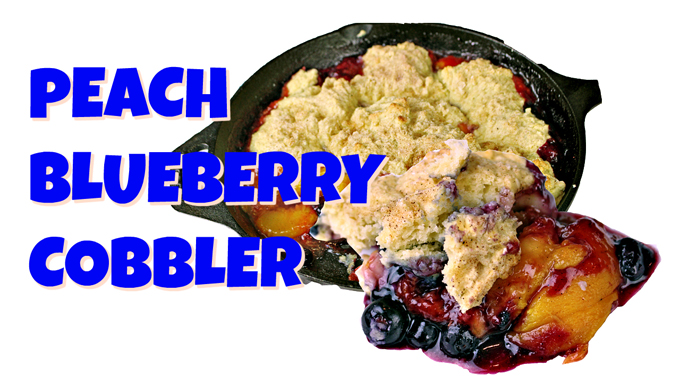 Blueberry Peach Cobbler Recipe