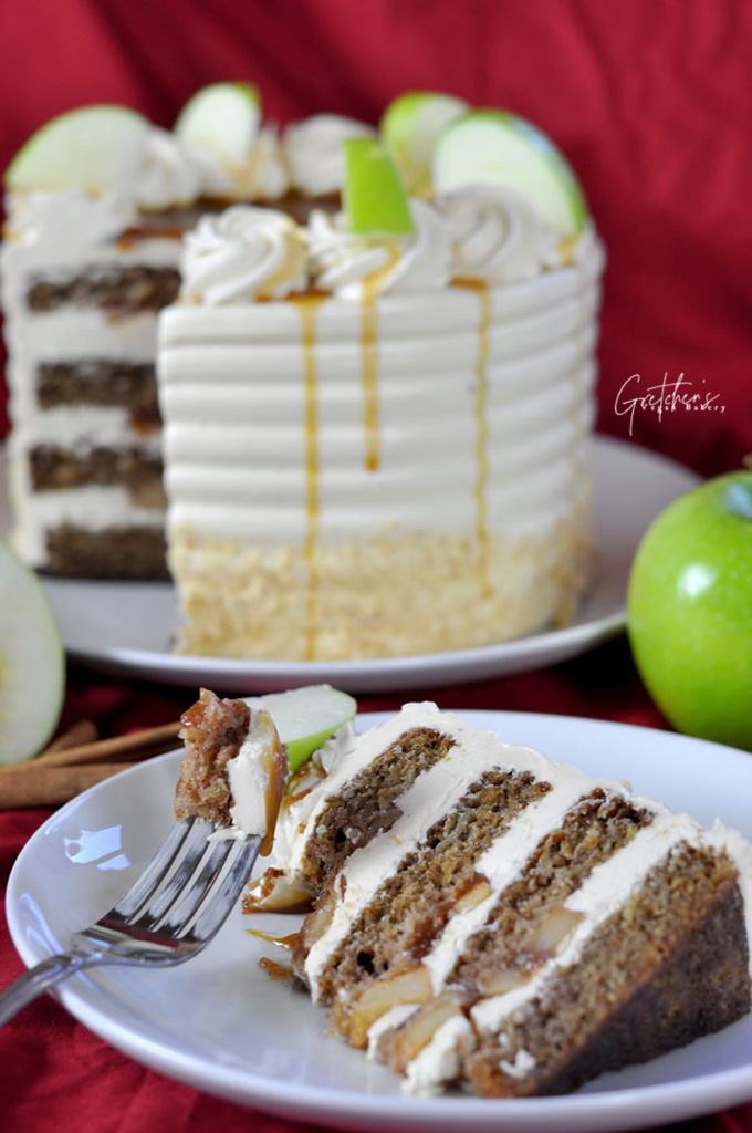 Caramel Apple Cake