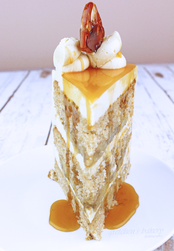 Bananas Foster Cake