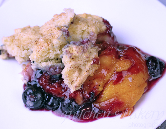 Blueberry Peach Cobbler Recipe