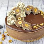Vegan Ferrero Rocher Mousse Cake