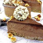 Vegan Ferrero Rocher Mousse Cake