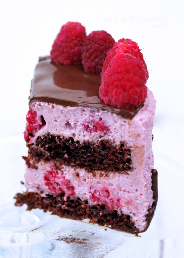 Raspberry Mousse Cake