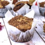 Cinnamon Apple Walnut Muffins