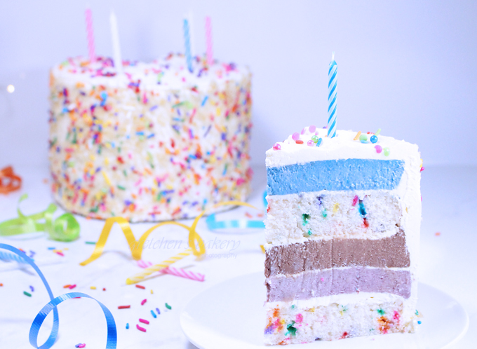 Birthday Cake Cheesecake~ Copy Cat Cheesecake Factory Recipe ~ Vegan - Gretchen's Vegan Bakery