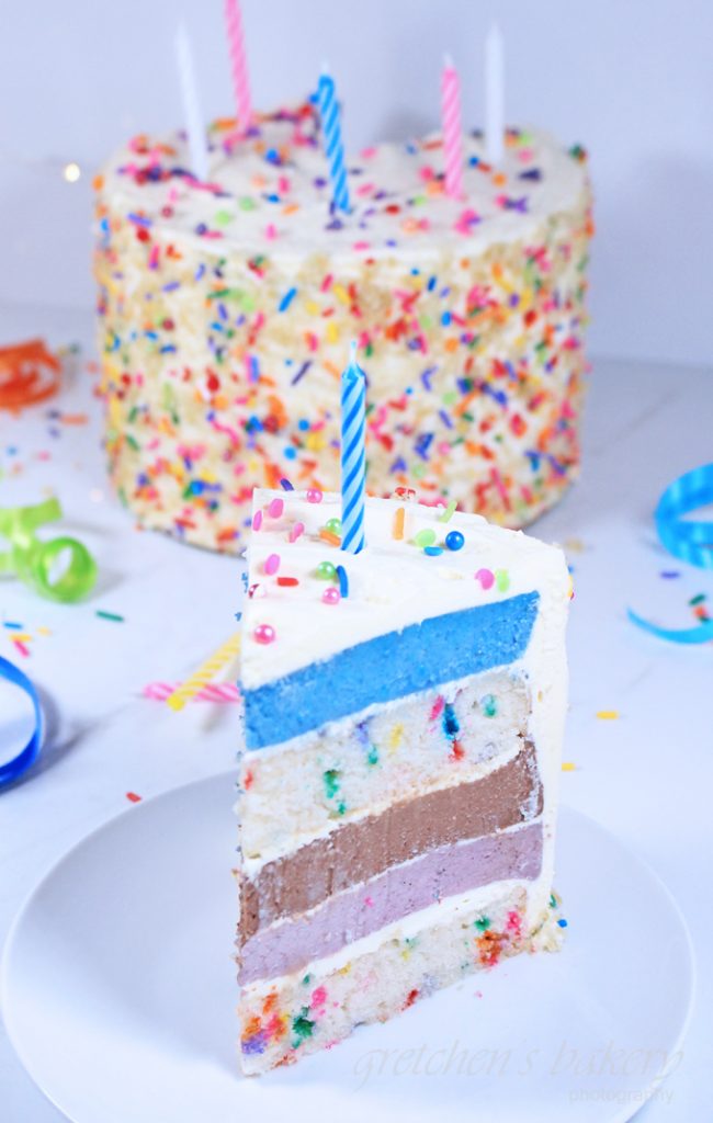 Birthday Cake Cheesecake~ Copy Cat Cheesecake Factory Recipe ~ Vegan - Gretchen's Vegan Bakery