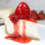 The Best Vegan Cheesecake Recipe Ever! Strawberry Cheesecake