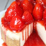 The Best Vegan Cheesecake Recipe Ever! Strawberry Cheesecake