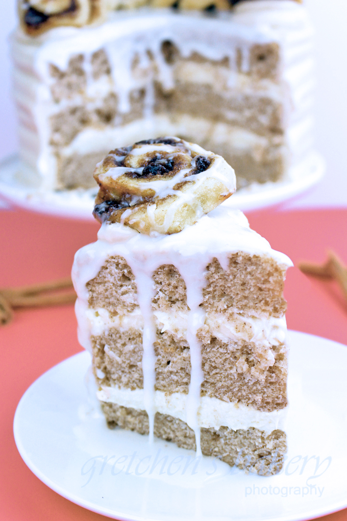 Cinnamon Bun Cake