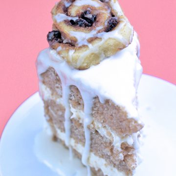 Cinnamon Bun Cake
