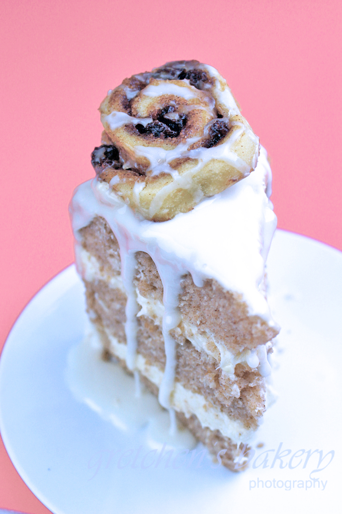 Cinnamon Bun Cake