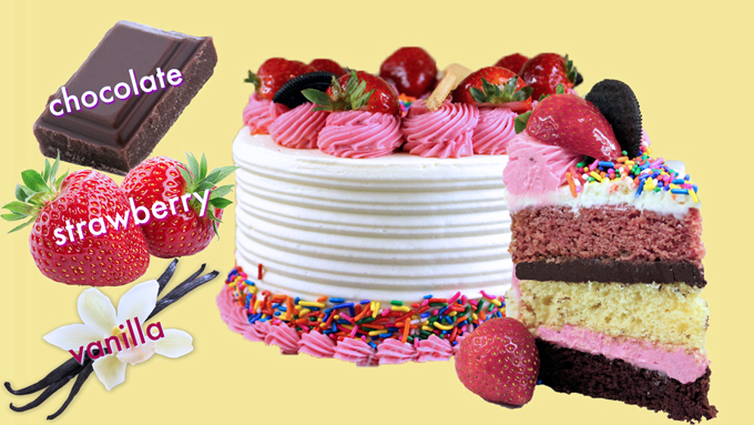 neapolitan cake
