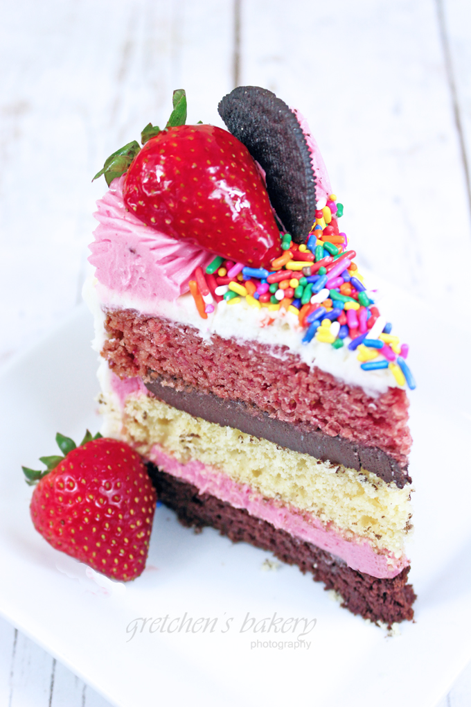 Neapolitan Cake