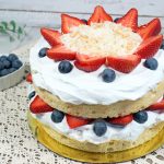 Coconut Strawberry Shortcake