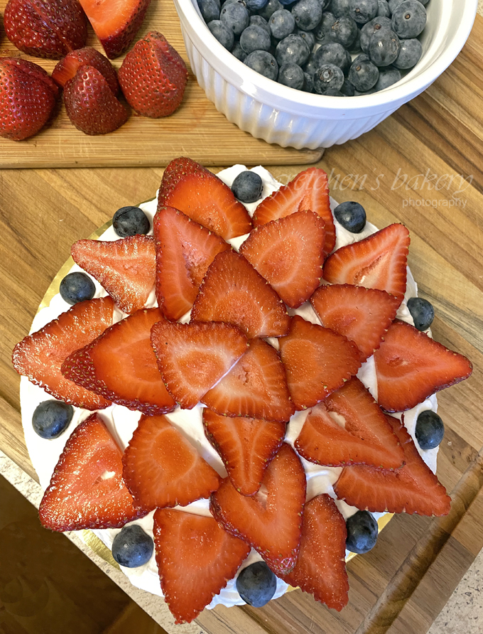 Coconut Strawberry Shortcake