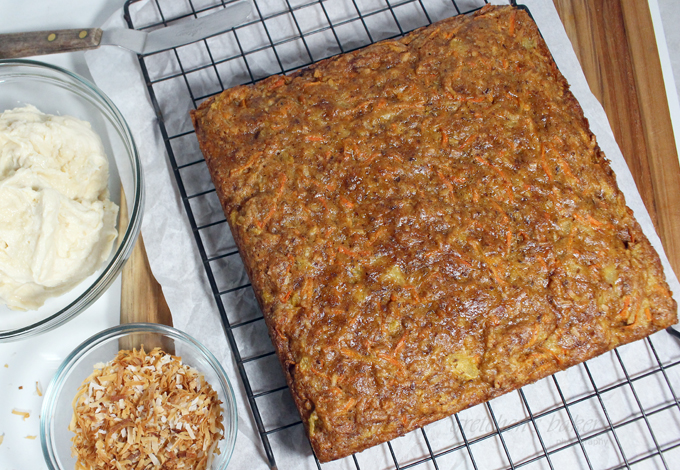 Tropical Carrot Cake Recipe