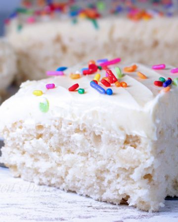 Truly White~ Vegan White Cake Recipe