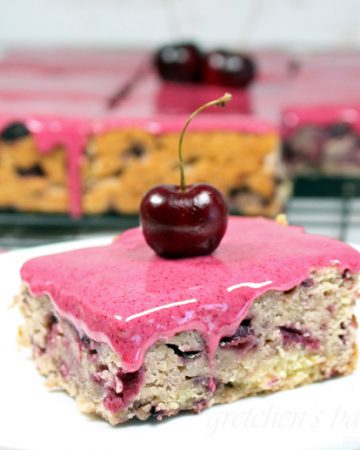 Cherry Blondies