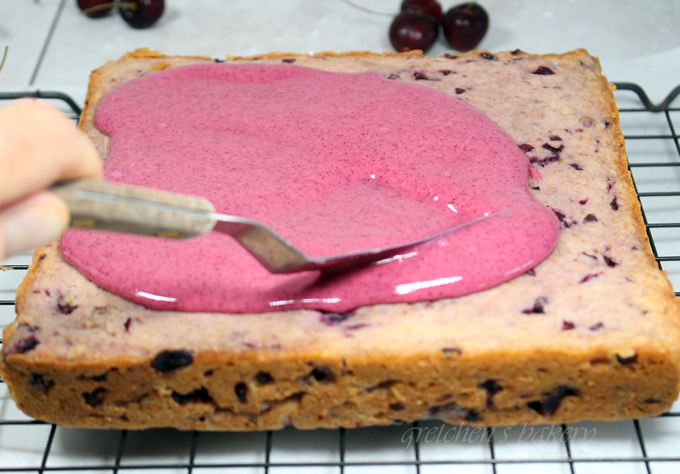 Cherry Blondies