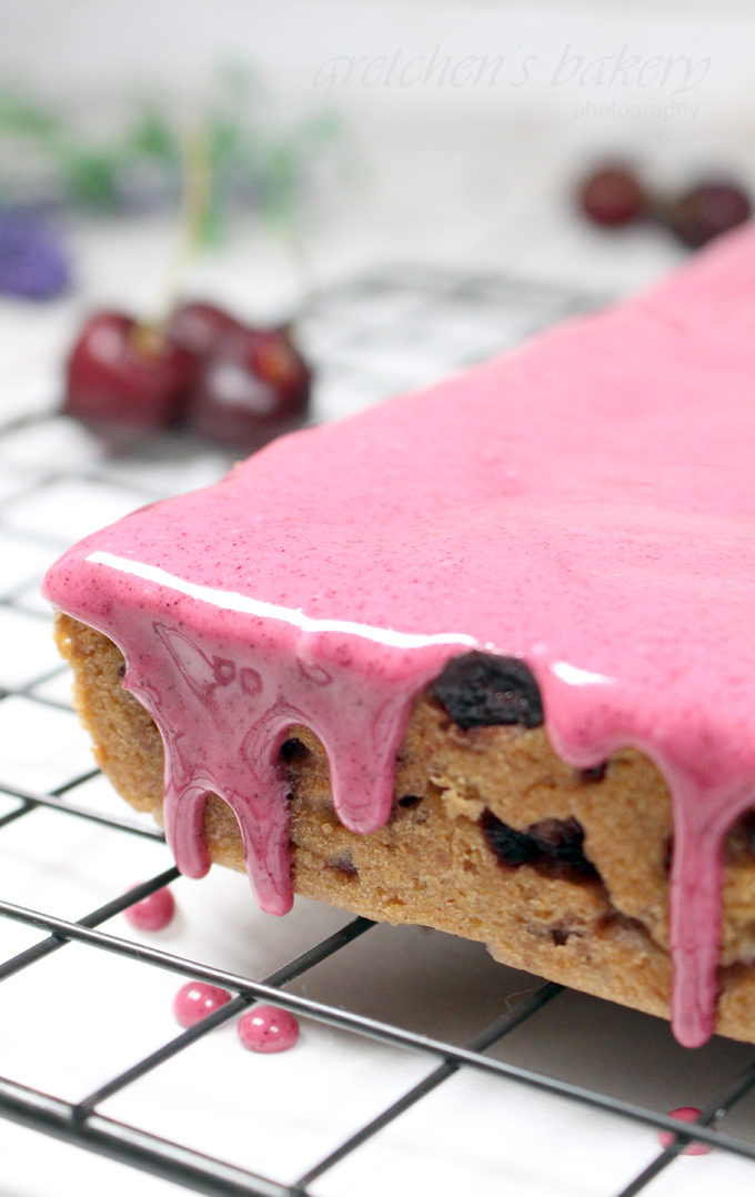 Cherry Blondies