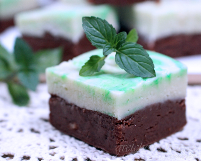 Vegan Chocolate Mint Fudge