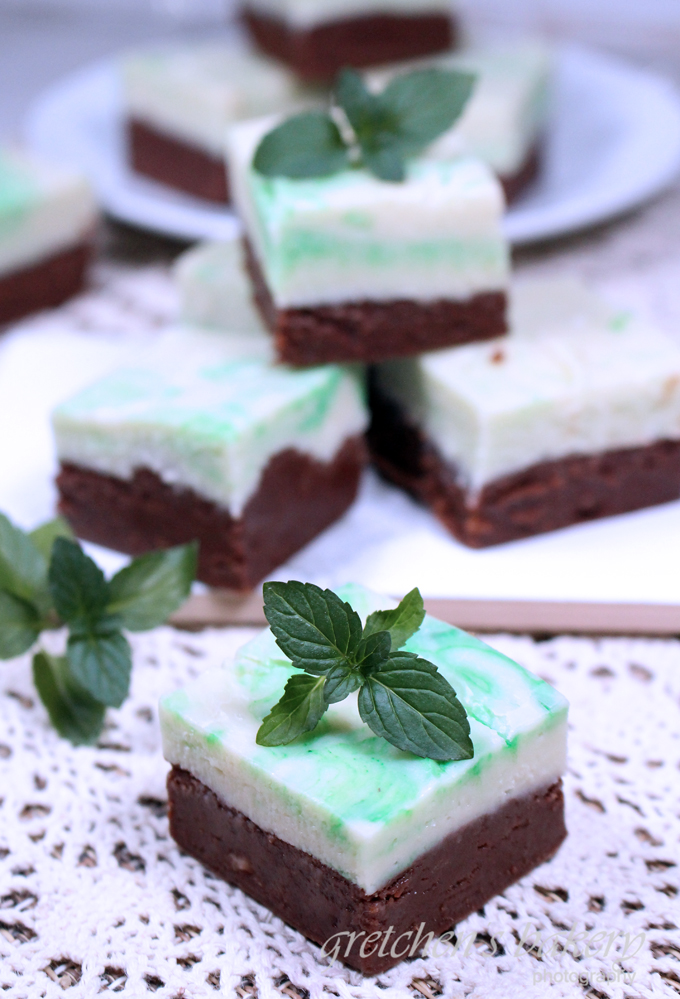 Vegan Chocolate Mint Fudge