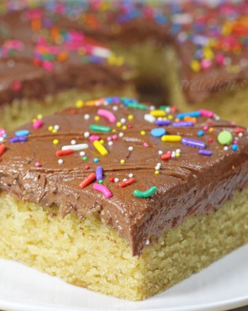 Bakery Recipe for Vegan Yellow Cake