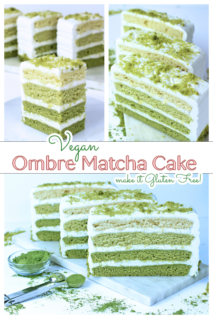 Vegan Matcha Cake