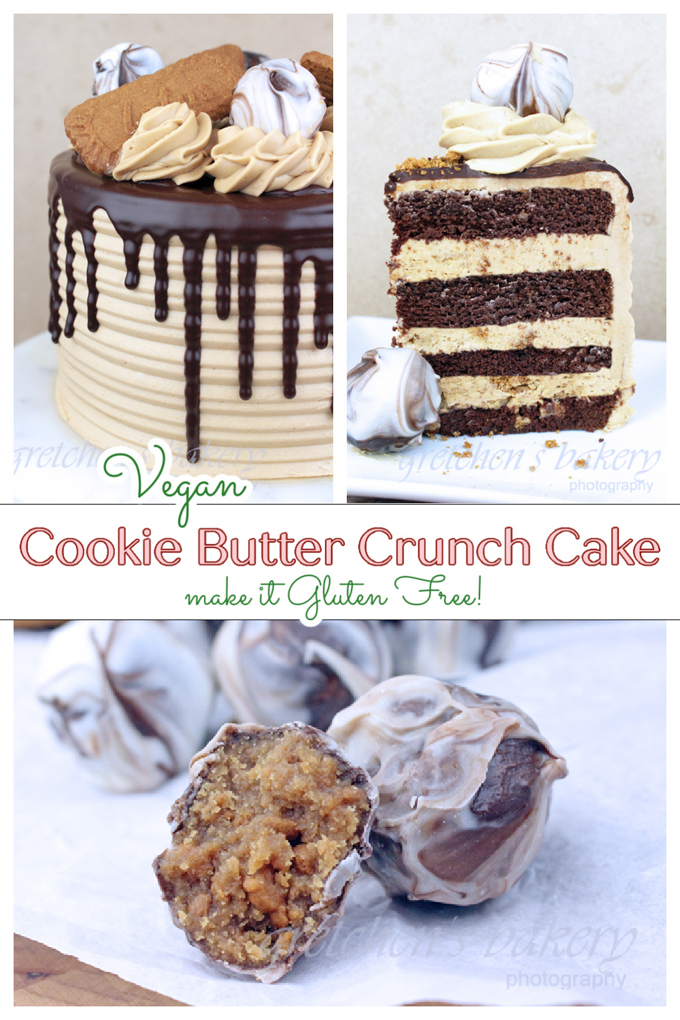 Cookie Butter Crunch Cake