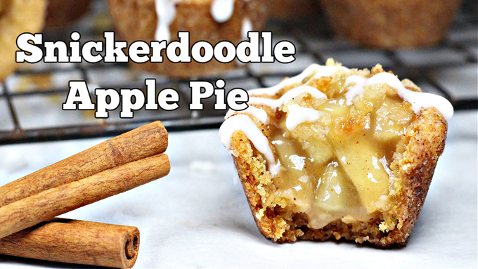 Snickerdoodle Apple Pie Bites