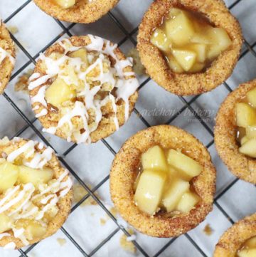 Snickerdoodle Apple Pie Bites