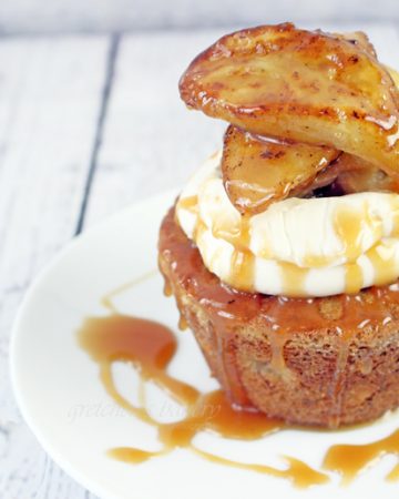Bananas Foster Cupcake