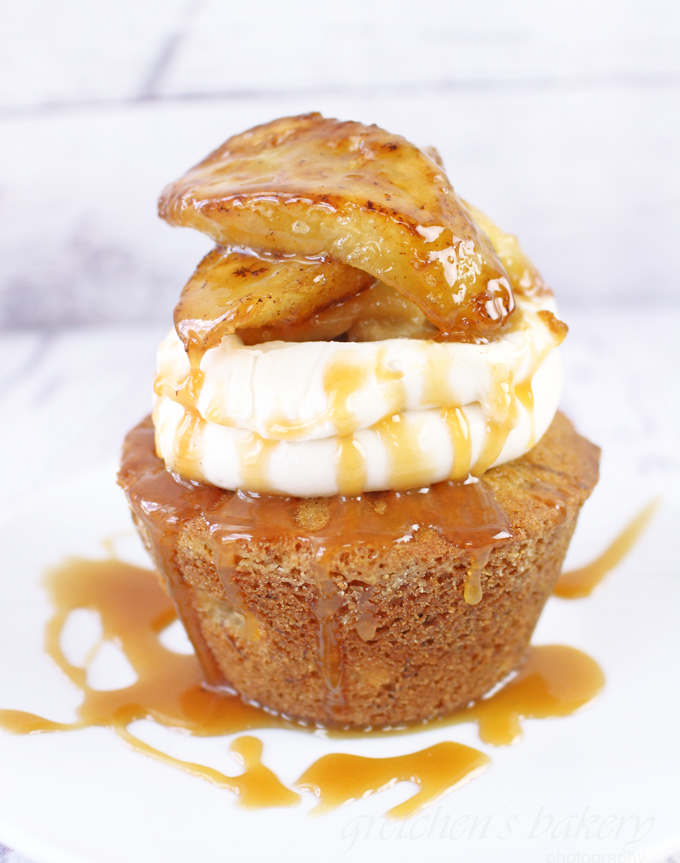 Bananas Foster Cupcake