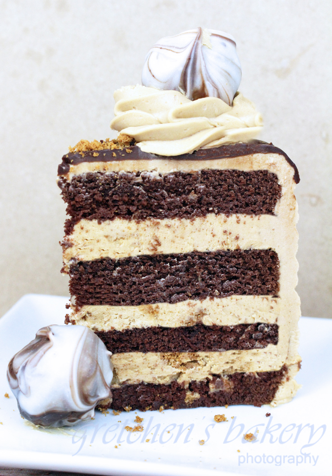 Cookie Butter Crunch Cake