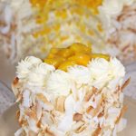 Coconut Mango Cream Cake