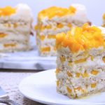 Coconut Mango Cream Cake