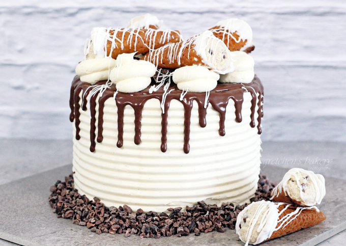 Vegan Cannoli Cake