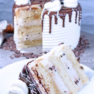Vegan Cannoli Cake