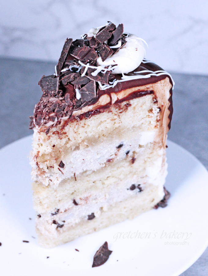 Vegan Cannoli Cake