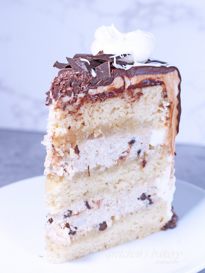 Vegan Cannoli Cake